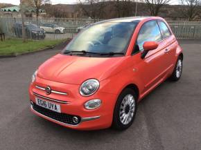 Fiat 500 1.2 Lounge 3dr Hatchback Petrol Passion Red at Mount Automotive Solutions Halifax