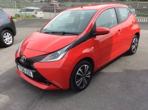 Toyota Aygo 1.0 VVT-i X-Play 5dr Hatchback Petrol Red at Mount Automotive Solutions Halifax