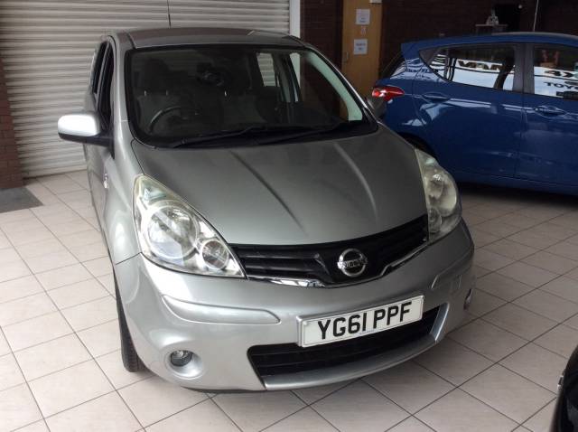 Nissan Note 1.4 N-Tec 5dr MPV Petrol Silver Metallic
